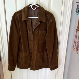 UNTUCKit Brown Corduroy Jacket